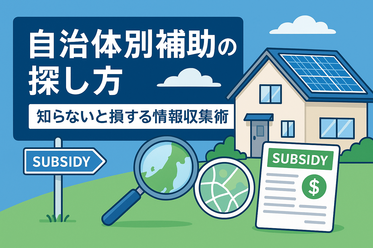 自治体別補助金の探し方｜知らないと損する情報収集術