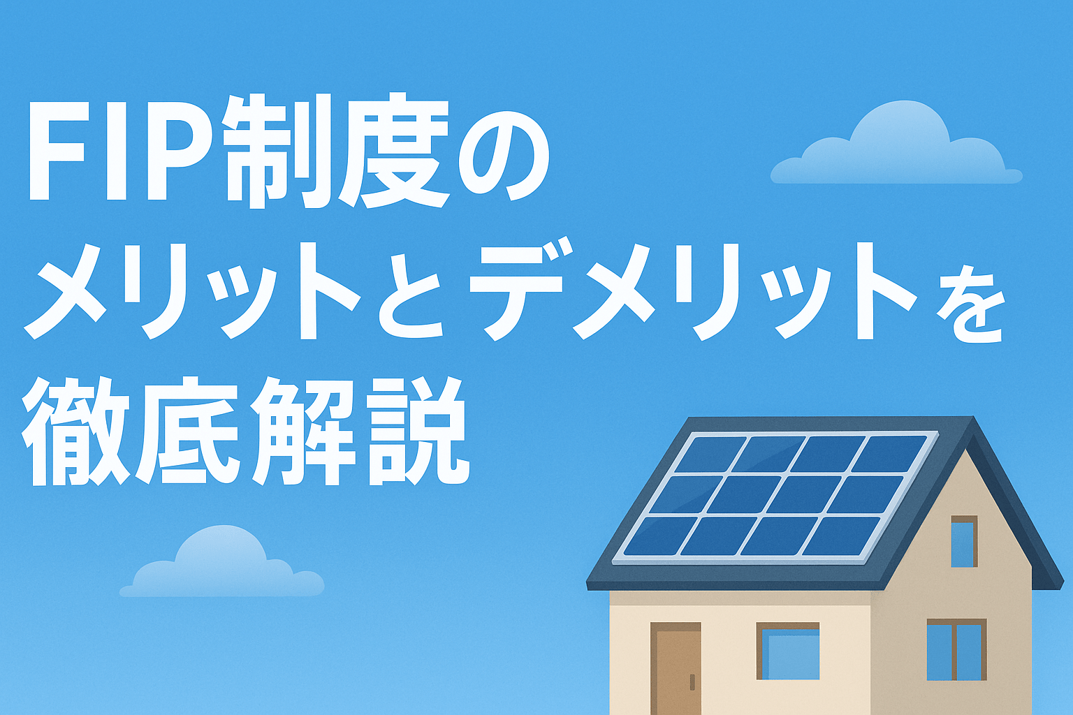FIP制度のメリットとデメリットを徹底解説